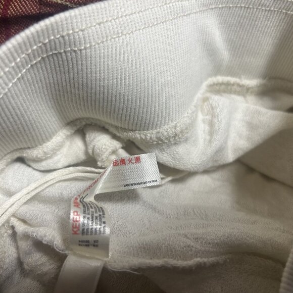 Free People Movement Wide Legged Pants Off White Size Large - Picture 4 of 8